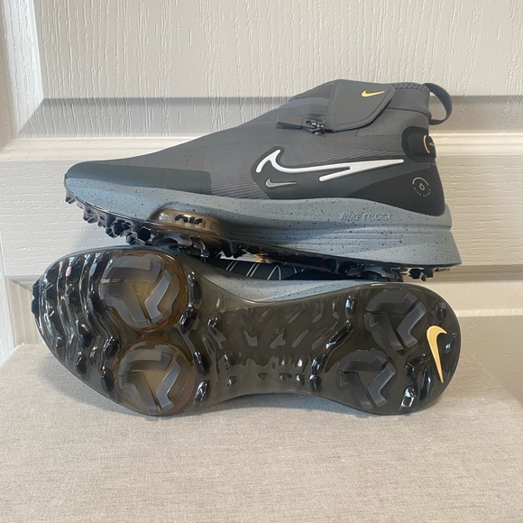 Nike Air Zoom Infinity Tour NEXT% Shield Waterproof Golf Shoes  NEW Men’s 8 Gray - Picture 2 of 9